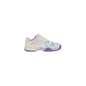 Padelschoen K-Swiss Women Express Light 3 HB Padel Snow White Purple Heart Evening Primrose-Schoenmaat 37