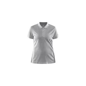 Polo Craft Women Core Unify Polo Shirt Grey Melange-XS