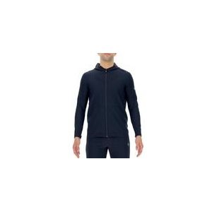 Vest UYN Men Run Fit OW Hooded Full Zip Blackboard-M