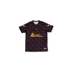 Voetbalshirt KLABU One Club Away Top Black Bright Marigold-S