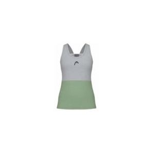 Tennisshirt HEAD Women Play Tech Tanktop Celery Green White-XL