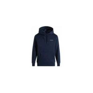 Trui Peak Performance Men Logo Hood Sweatshirt Blue Shadow-M