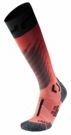 Skisok UYN Women One Merino Pink/Black