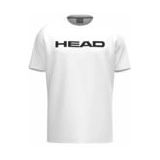 HEAD - Club - Tennisshirt - Wit - Katoen/Polyester/Elastaan