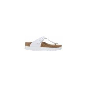 Slipper Birkenstock Women Gizeh PAP Flex Platform Birko-Flor White Regular-Schoenmaat 41