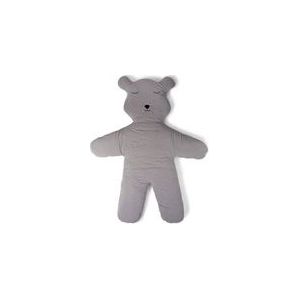 Speelmat Teddybeer - 150 Cm - Jersey - Grijs