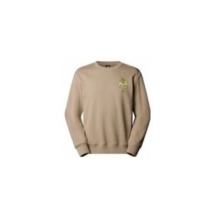 Trui The North Face Men Connect Relaxed Crew Sweatshirt-Graphi Mushroom Grey-L