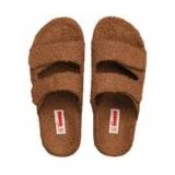 Freedom Moses - Evu - Pantoffel - Caramel - Gerecycled Fleece