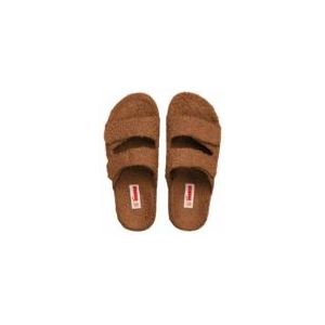 Freedom Moses - Evu - Pantoffel - Caramel - Gerecycled Fleece
