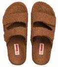 Freedom Moses - Evu - Pantoffel - Caramel - Gerecycled Fleece