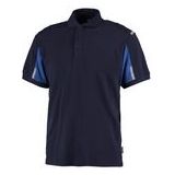 Werkpolo Ballyclare Unisex Capture Identity Duo Polo Shirt Aaron Navy Royal Blue-M