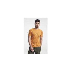 T-Shirt Tenson Men Himalaya Merino Tee Dark Orange-M