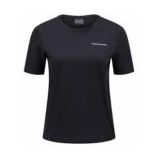 Peak Performance - Explore Logo Tee - T-Shirt - Black - 65% Polyester 35% Katoen