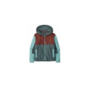 Vest Patagonia Women Microdini Hoody Nouveau Green w/Campfire Orange-M