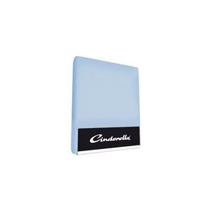 Cinderella - Topper Hoeslaken tot 15 cm matrashoogte - Jersey - 160x200 cm/210 cm - Lichtblauw