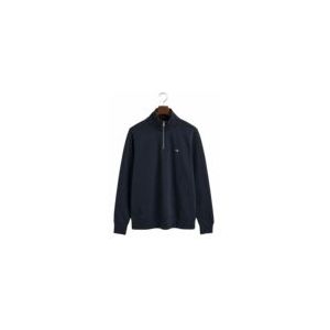 Trui GANT Men Reg Shield Half Zip Sweat Evening Blue-XXXXXL