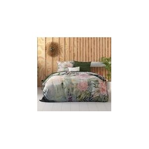 Dekbedovertrek Dreamhouse Mystery Flower White Satijn-140 x 200 / 220 cm | 1-Persoons