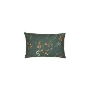 Pip Studio Kawai Flower Quilted Cushion - Dark Green