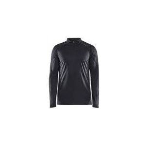 Skipully Craft Men Eaze LS Half Zip Tee Black-XS