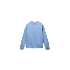 Napapijri - B-Back Graphic Crew - Trui - Blauw - Relaxed Fit