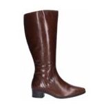 JJ Footwear - Lugano - Dameslaars - Bruin - Leer - Uitneembaar Voetbed