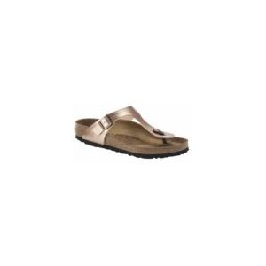 Slipper Birkenstock Women Gizeh Birko-Flor Copper Narrow-Schoenmaat 36