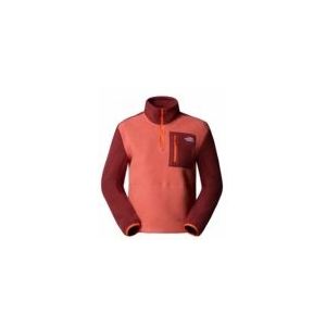 The North Face - Yumiori 1/4 Zip - Fleece Trui - Mars Dust/Sumac/Solar Flare