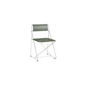 Stoel HAY X-Line Chair Chromed Base Indoor Autumn Green