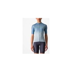 Fietsshirt Castelli Women Salita Jersey Steel Blue/Winter Sky-Electric-XS