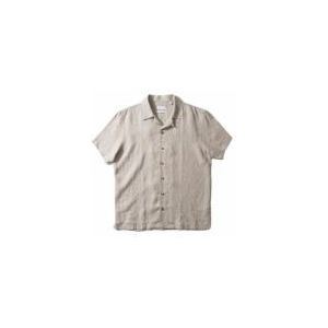 Shirt Edmmond Studios Men Picnic SS Plain Light Brown-L