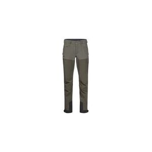 Broek Bergans Women Bekkely Hybrid Dk Green Mud Green Mud-XS