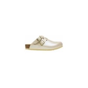 Klomp Birkenstock Kids Kay Birko-Flor Graceful Pearl White Narrow-Schoenmaat 33