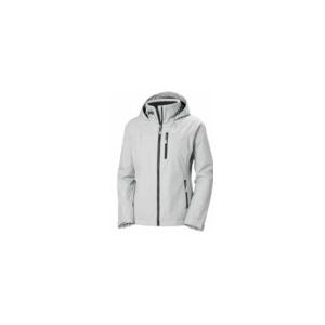 Jas Helly Hansen Women Crew Hooded Midlayer Jacket 2.0 Grey Fog-M