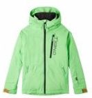 Ski jas O'Neill Boys Hammer Luminous Green-Maat 152