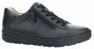 Hartjes - Sneaker 162.1402/99 01.00 - Zwart - Zacht Glad Leer - Wijdte H