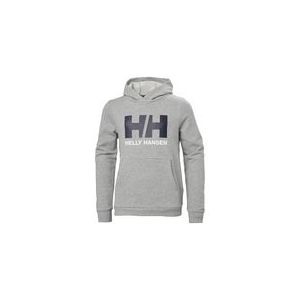 Trui Helly Hansen Junior Logo Hoodie 2.0 Grey Melange