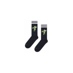 Happy Socks Unisex Dragon Sneaker Black-Schoenmaat 36 - 40