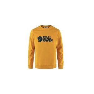 Trui Fjällräven Men Fjällräven Logo Sweater Mustard Yellow-XL