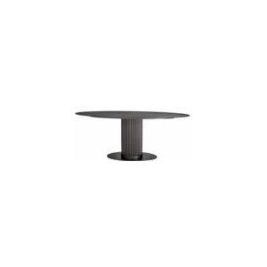 Tuintafel Eichholtz Outdoor Volterra Oval Marble Look Top