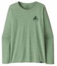 Patagonia - L/S Cap Cool Daily Graphic Shirt Lands - Longsleeve - Ellwood Green X-Dye