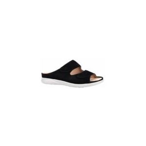 Slipper Hartjes Women Breeze Pantolette Velours Black-Schoenmaat 35