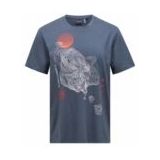 T-Shirt Peak Performance Men Explore Graphic Tee Mountain Mist-L