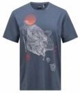 T-Shirt Peak Performance Men Explore Graphic Tee Mountain Mist-L
