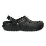Sandaal Crocs Classic Lined Clog Black/Black-Schoenmaat 46 - 47