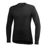 Longsleeve Woolpower Crewneck 200 Black-XL