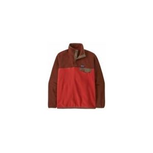 Patagonia - Lightweight Synch Snap-T - Fleecetrui - Rood