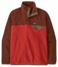 Patagonia - Lightweight Synch Snap-T - Fleecetrui - Rood
