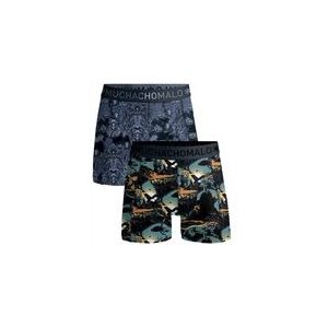 Boxershort Muchachomalo Men Shorts Lion Print Green 