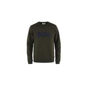 Trui Fjällräven Men Logo Sweater M Deep Forest-XL