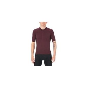 Fietsshirt Giro Men New Road Jersey Ox Blood Heather-L